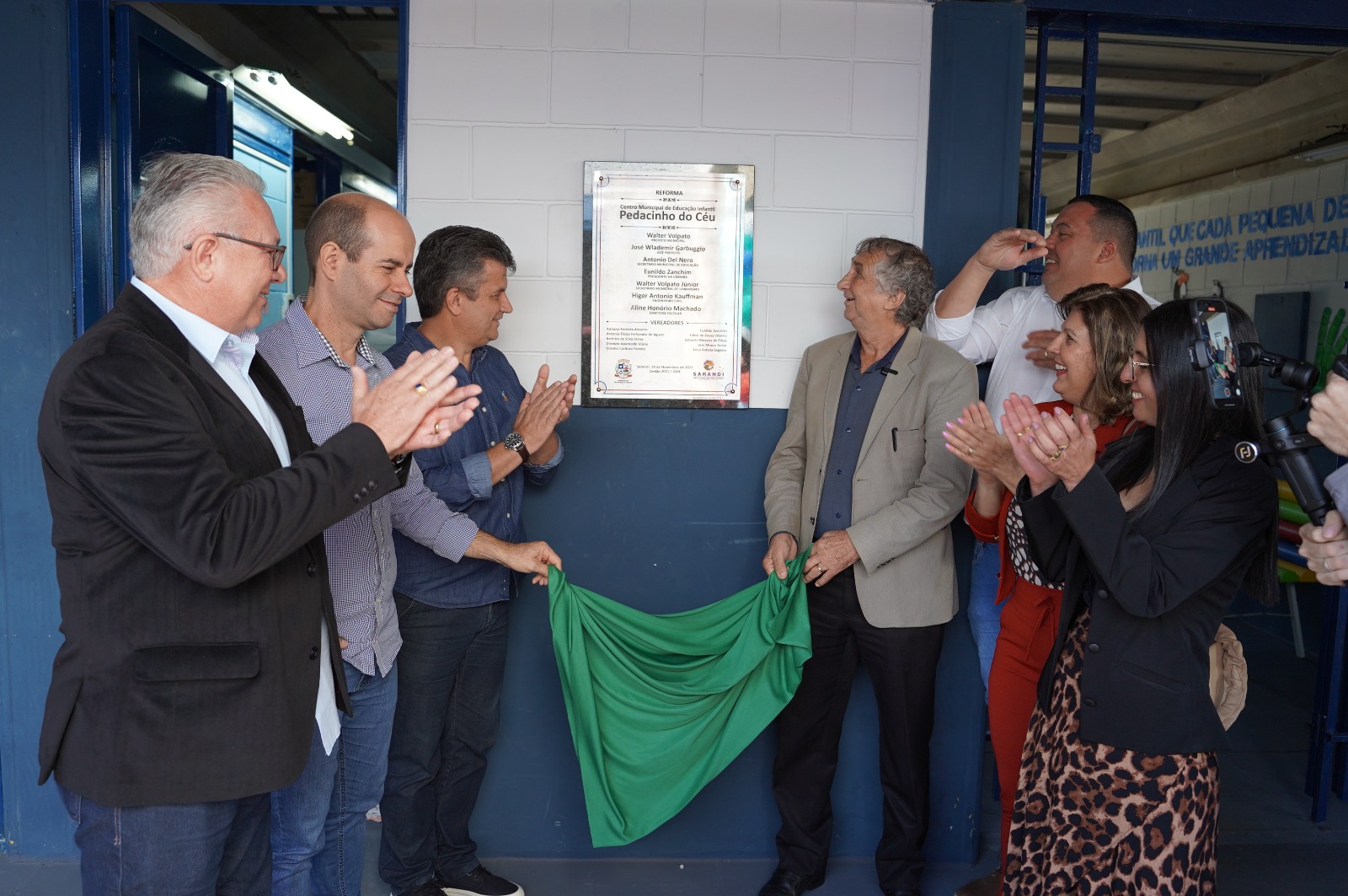 Reformado, CMEI Pedacinho do Céu é inaugurado e espera cerca de 220 crianças a partir de segunda, 22 